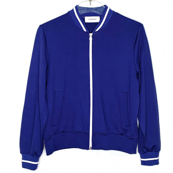 SoulCycle All You Need Is Soul Track Jacket Blue S - Picture 6 of 6
